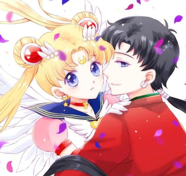 来单挑,输了你嫁我,赢了我娶你!《美少女战士》情侣头像送上|美少女