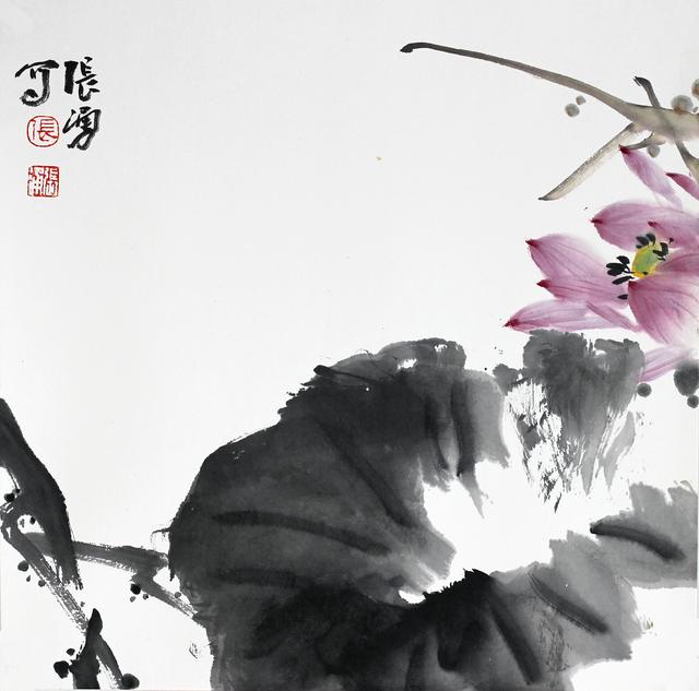 有画说|小荷才露尖尖角——写意花鸟荷花国画小品