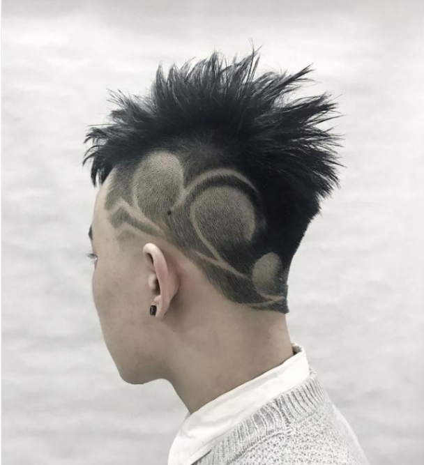 男士"刻痕"发型,帅气又有型!