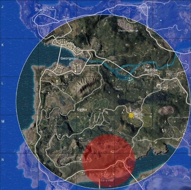 绝地求生谣言终结者:轰炸区内必定有人?