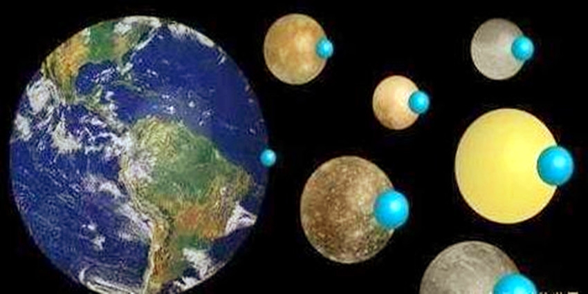 太空中看地球像个水球,但这些小星球看不见水却比地球