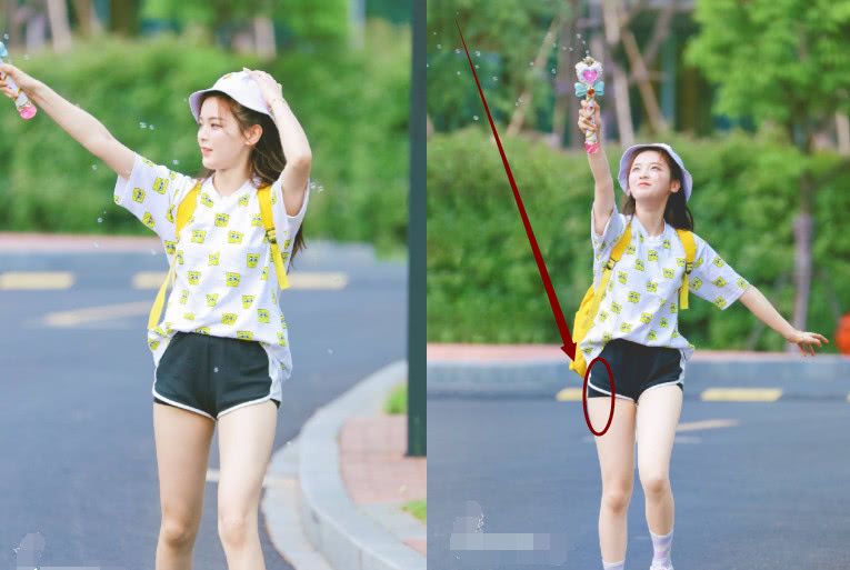 有一种性感叫杨超越穿“超短裤”,内内都不遮住,难怪这么火!