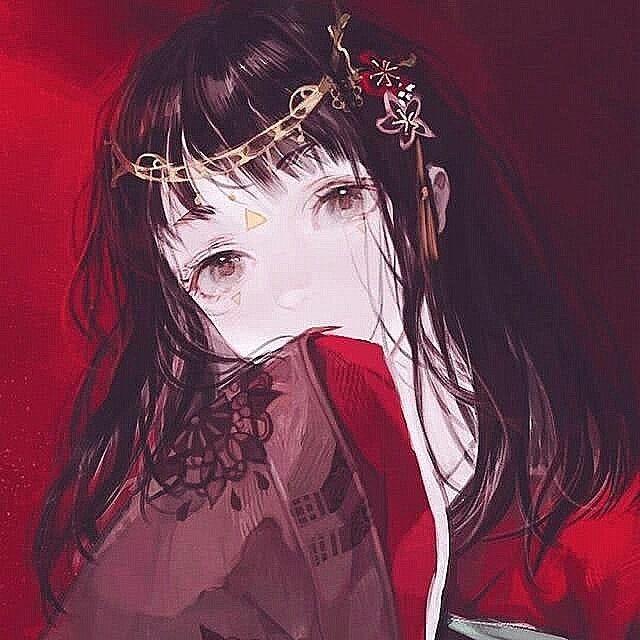 动漫头像女 古风 懵懂 唯美