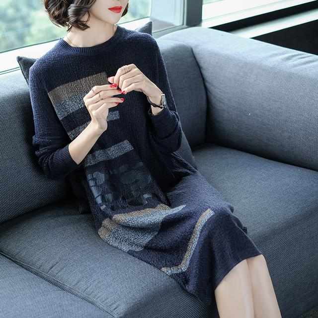 女人别再傻傻买内搭衫，优雅的打底裙才是王道，120的我都能穿！