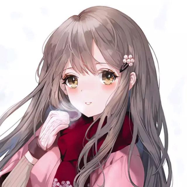 二次元动漫头像 男女混搭|棠梨煎雪又落雨,等风等茶也