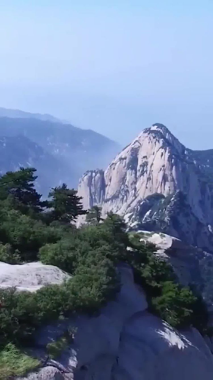 天险华山，体验尖叫和刺激！|华山|朝阳峰|悬空洞_新浪新闻