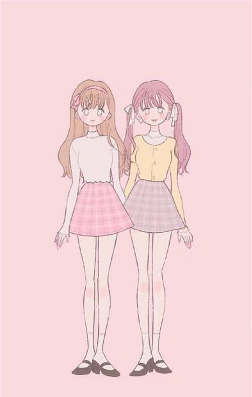 闺蜜·少女心·壁纸:愿我们七老八十,依旧无话不谈!