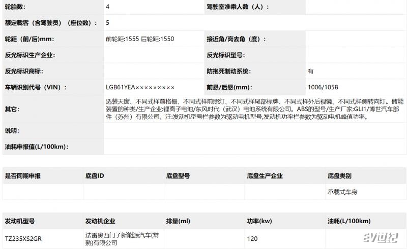 重新进军新能源市场 启辰D60纯电动版车型曝光