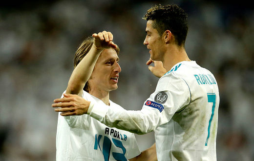 莫德里奇:C罗发短信祝贺我了 我们关系很好