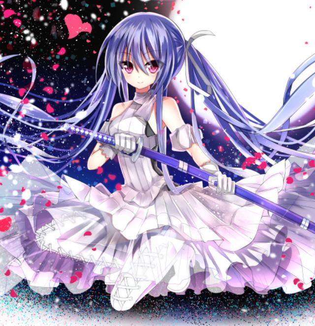 动漫头像:活泼开朗的美少女,对未来充满了希望和期待!