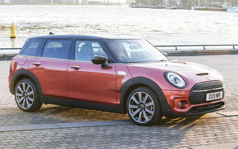 换装新样式灯组 新款MINI CLUBMAN实车曝光 夏季海外上市