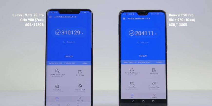 华为Mate20Pro与P20Pro性能对决:来看看差距