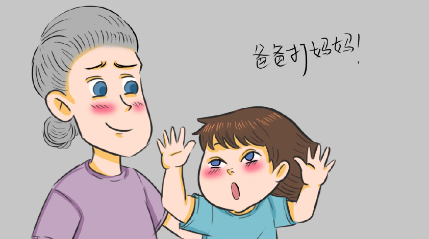 夫妻亲密被孩子撞见,以为能糊弄过去,熊孩子自作聪明让妈妈崩溃