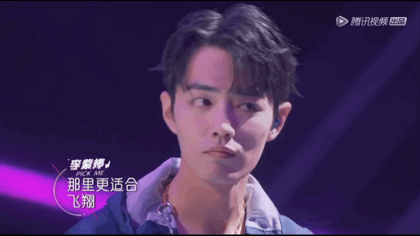 肖战:娴熟的说唱rap能力,自信的舞台操控能力,和击中心脏的笑容.