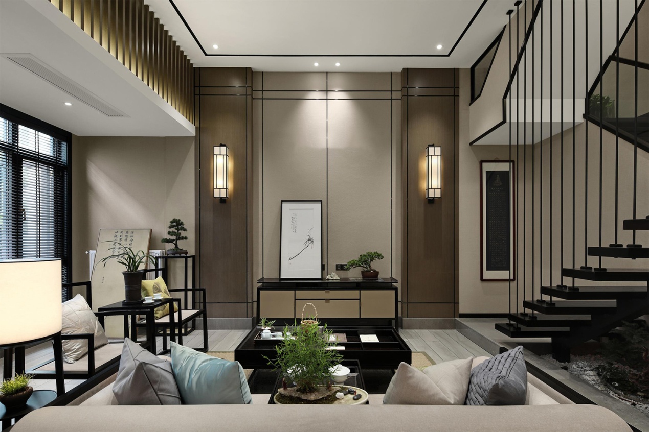 新中式风格家装之美,极富东方气息,优雅与精致并存,一