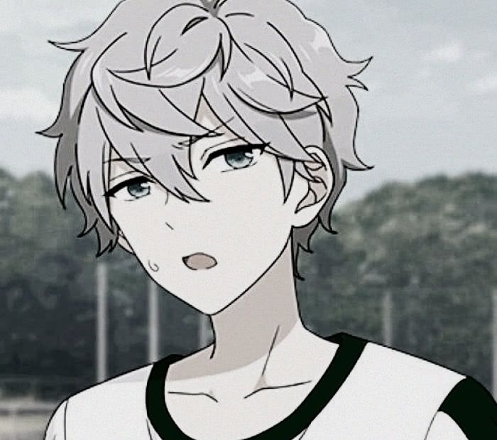 黑白·孤冷系·动漫男生头像: