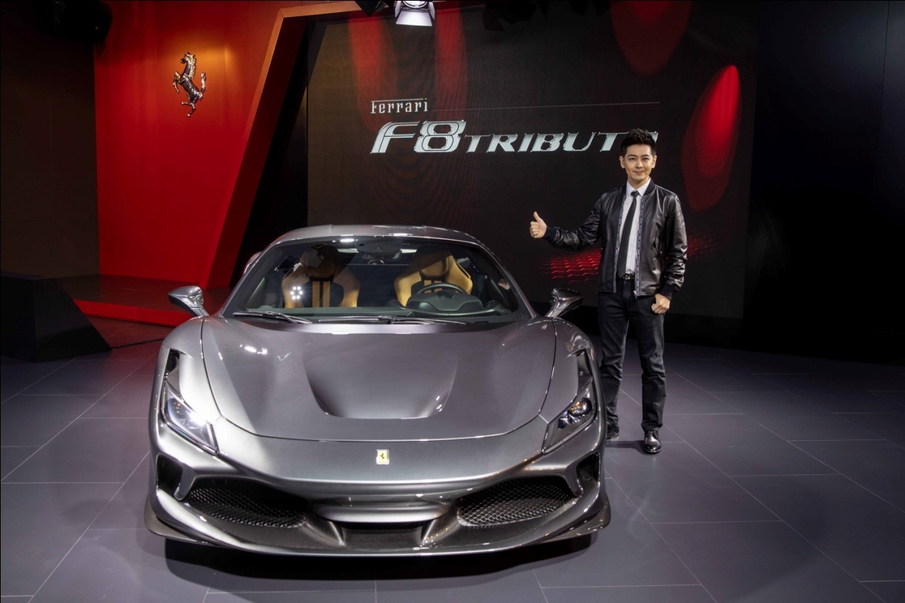 法拉利限时概念店登陆上海 F8 Tributo闪亮登场