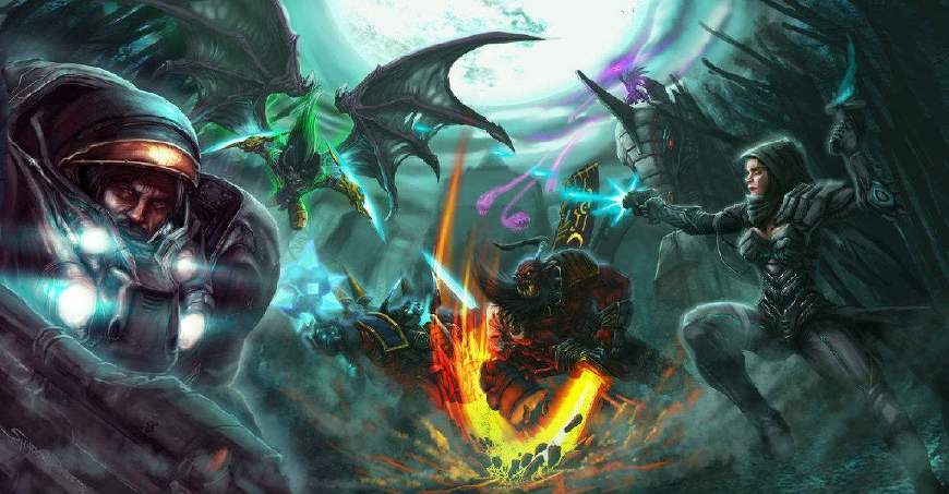 同样都是热门电子竞技游戏,DOTA2和风暴英雄