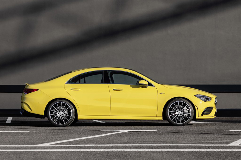剑指奥迪S3 AMG CLA 35 4MATIC官图发布 将于上海车展首发