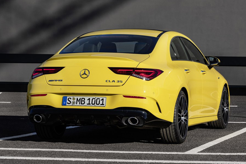 剑指奥迪S3 AMG CLA 35 4MATIC官图发布 将于上海车展首发