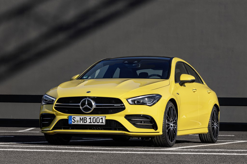 剑指奥迪S3 AMG CLA 35 4MATIC官图发布 将于上海车展首发