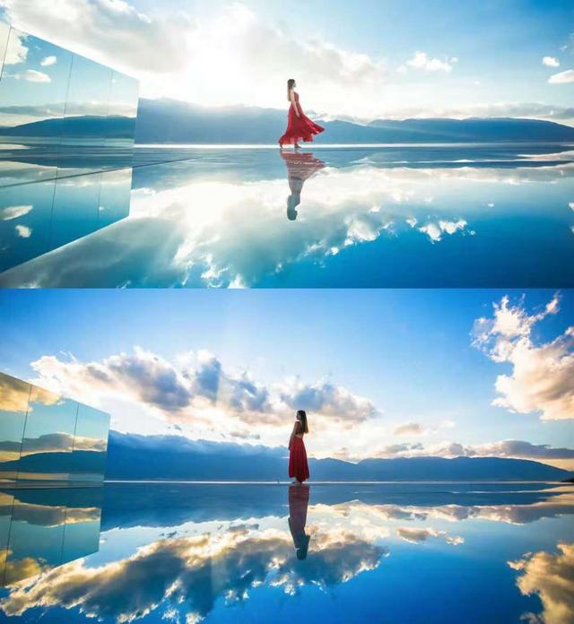 一个拍天空之境的好去处，听花堂洱海天境店附周边洱海拍照地攻略