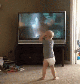 搞笑gif笑话:老爸,要不你再找个老婆吧!