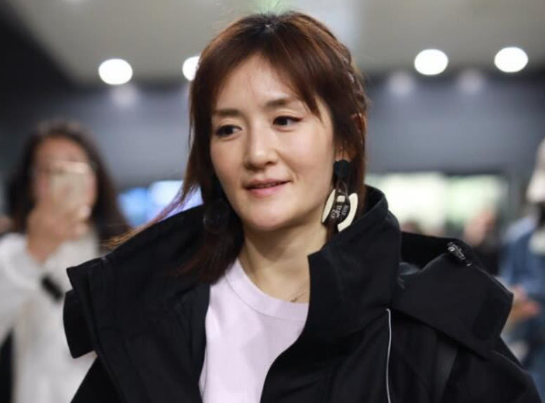 谢娜机场照最新2018图片