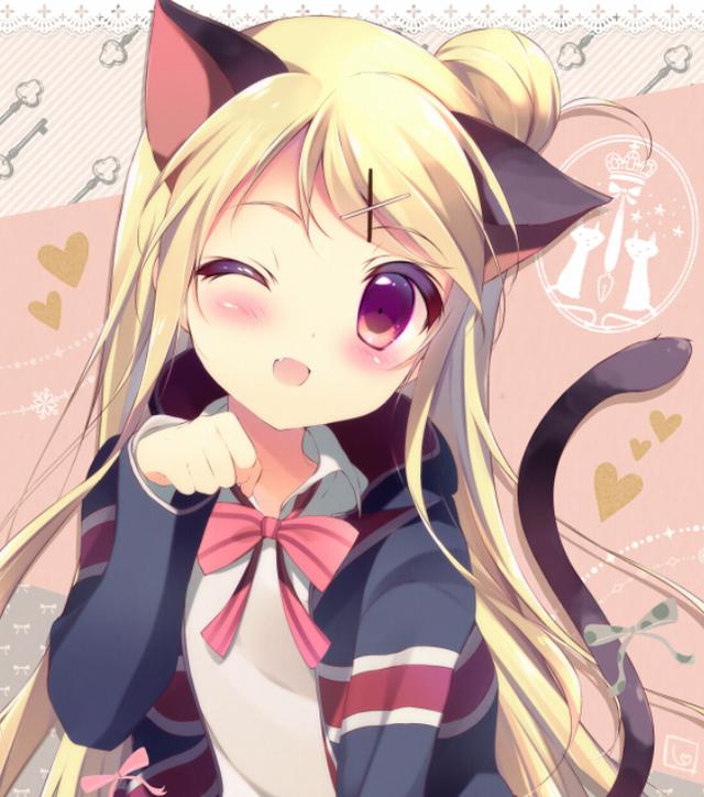 超可爱二次元动漫美图:阳光灿烂,自信满满的美少女!