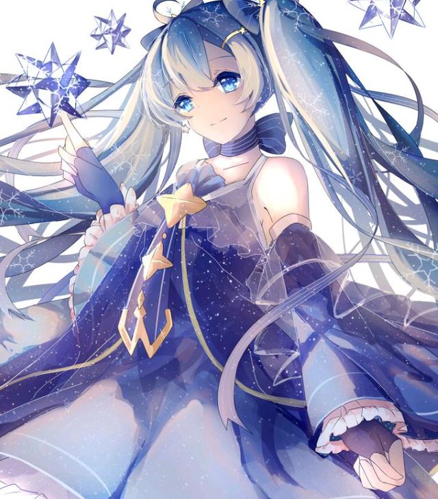 动漫美图欣赏:灵动可爱，光彩照人的二次元女生!