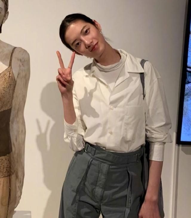 金大川的前任:模特cici,衣品看似一般,却让人一眼就爱