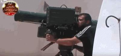 红箭8在伊拉克和叙利亚作战动图击毁多辆美制m1主战坦克