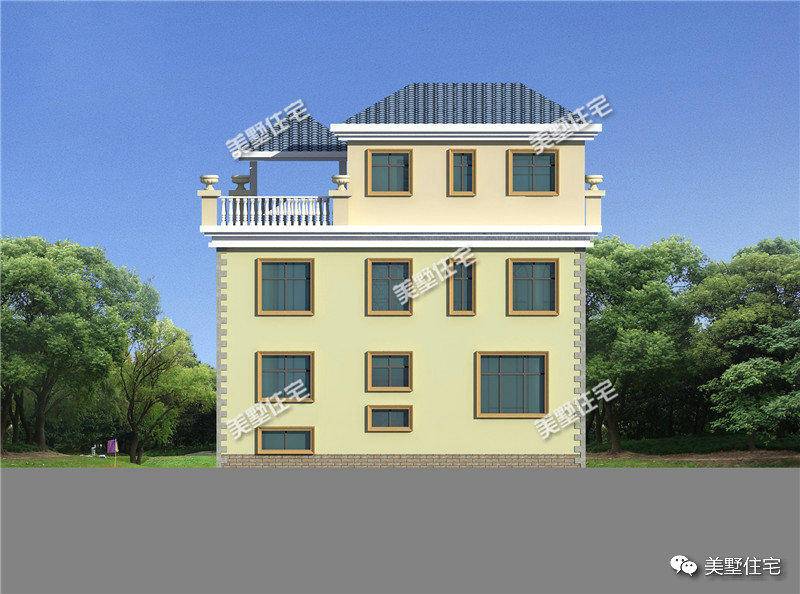 3套经典三层农村自建房设计图,任意一款都是精品,农村人最爱|农村|自建房|简欧_新浪新闻