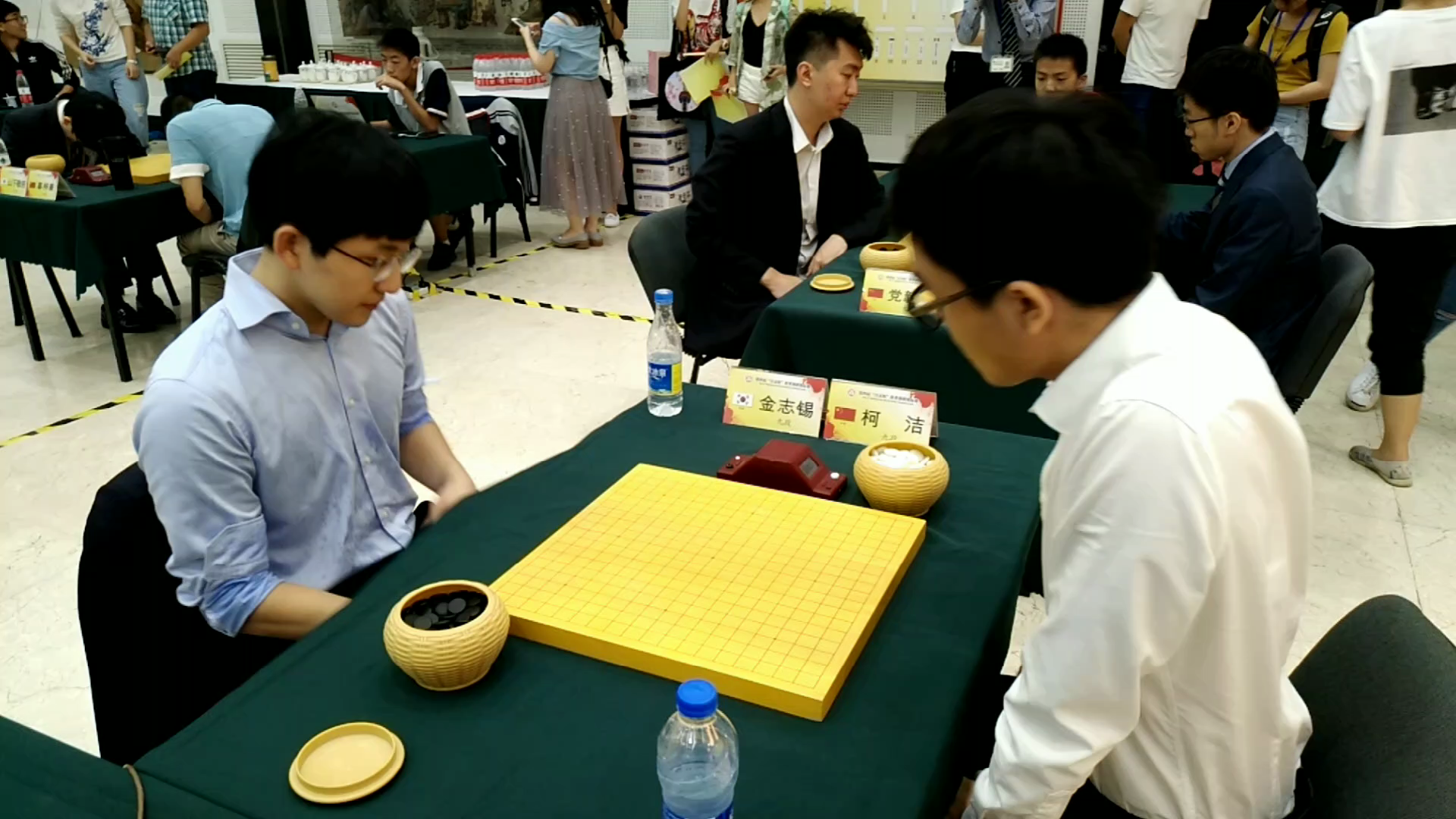 视频-百灵杯首轮柯洁战金志锡