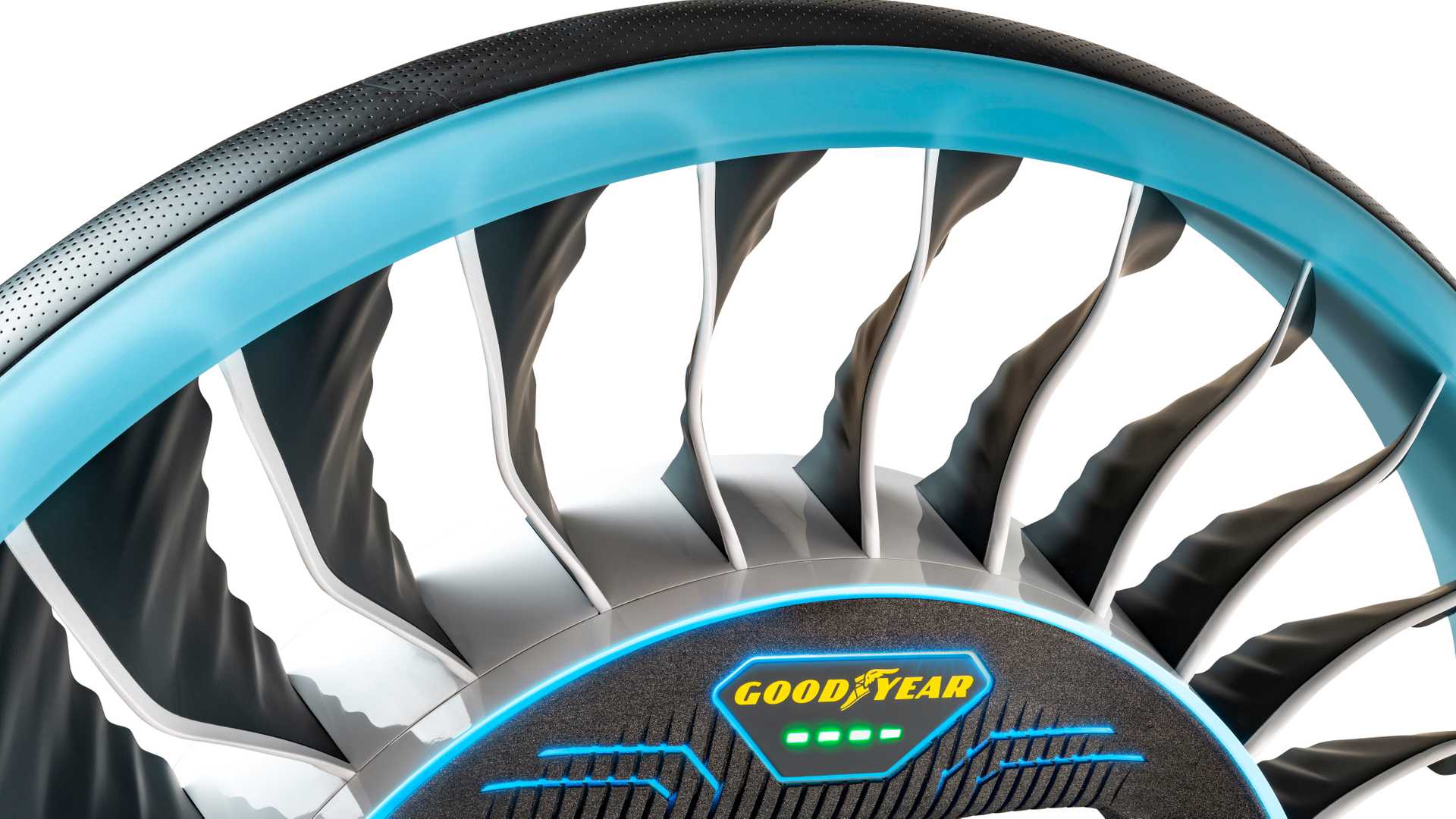 空中飞行推进器 固特异发布AERO概念轮胎