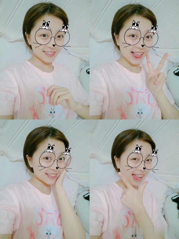 女生头大，脸圆，脖子短，头发厚，发质硬，什么发型好看？