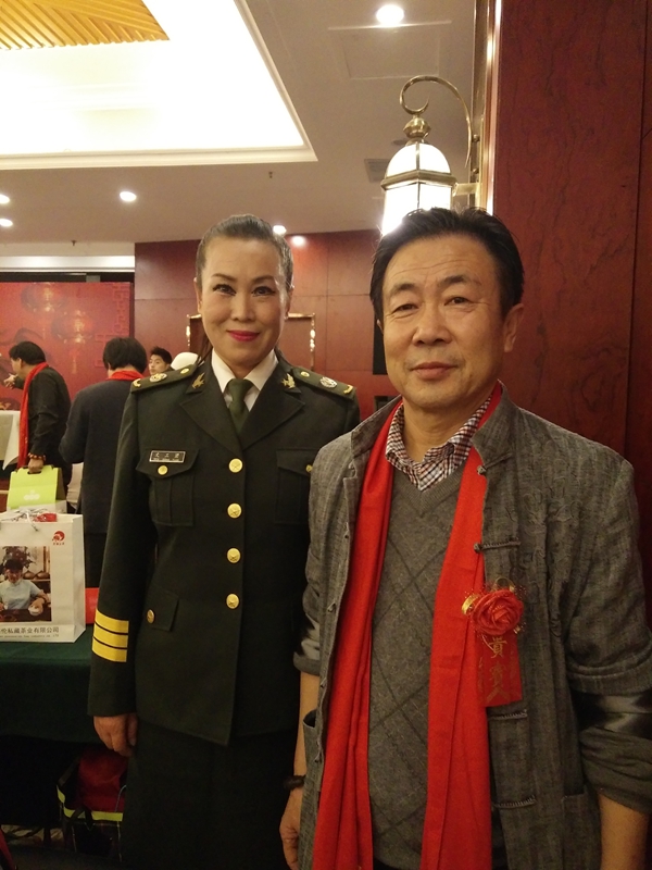 罗连筠受邀参加2019中国书画春晚榜样大拜年