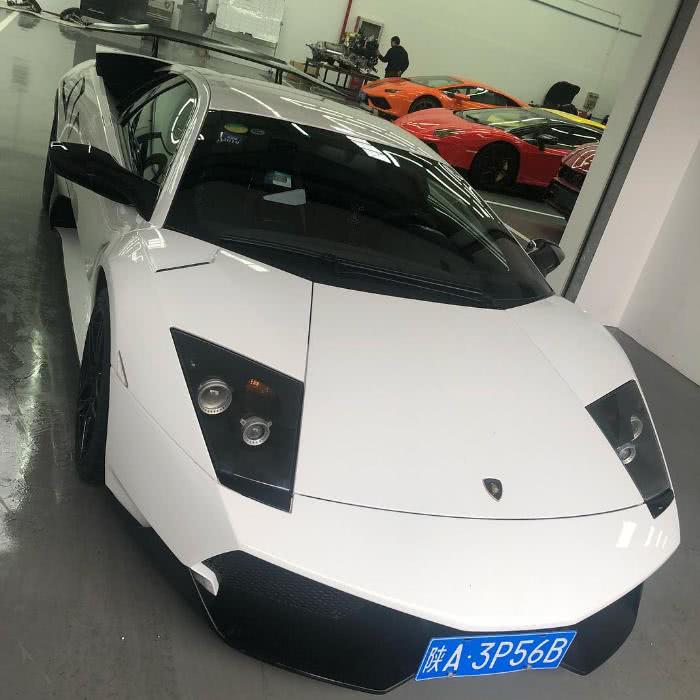限量版兰博基尼,陕a车牌,车主在美国买了拉法,风之子