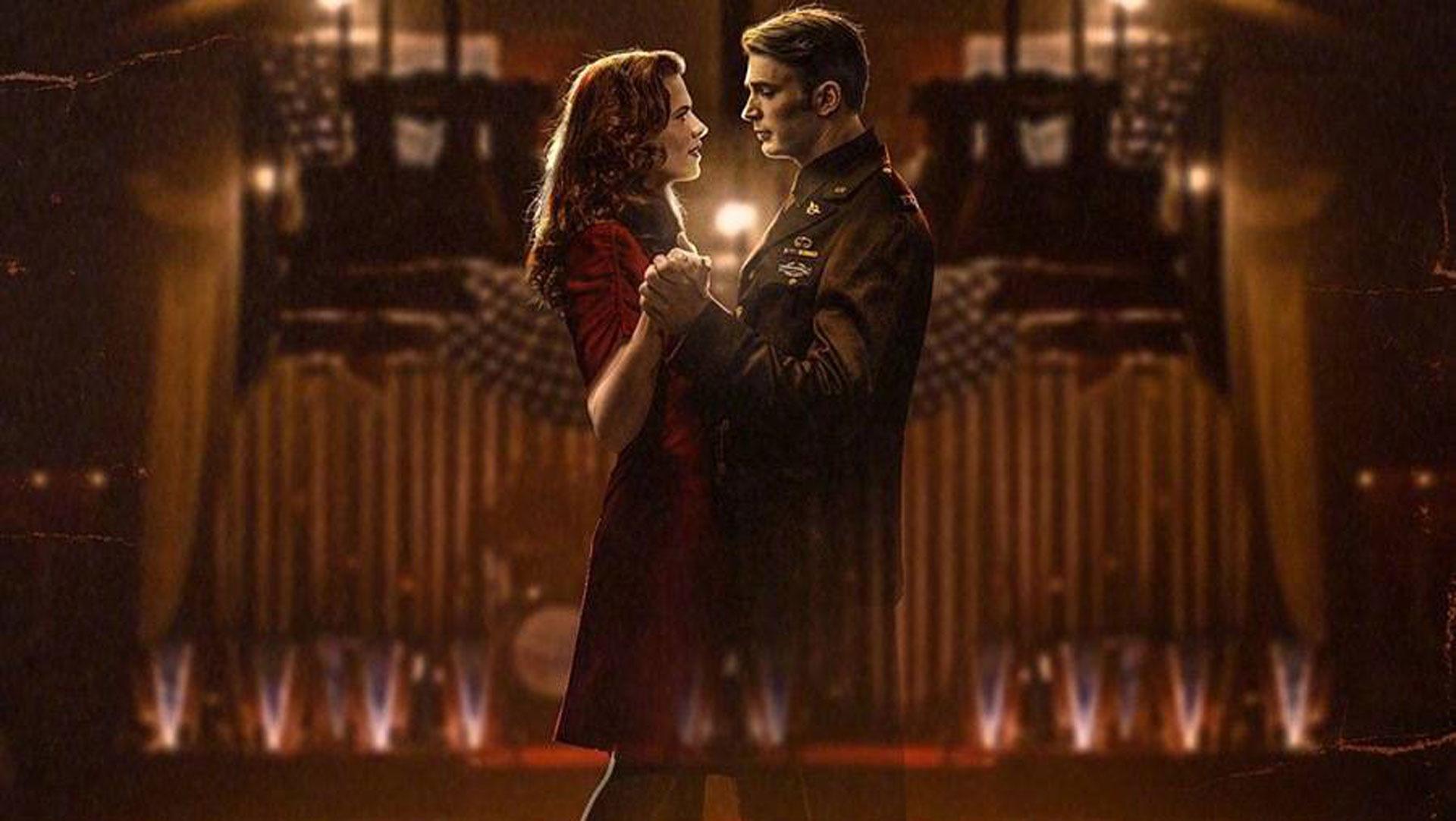 钢铁侠与怀孕的小辣椒四目相对,美队与佩姬卡特相遇,好结局?