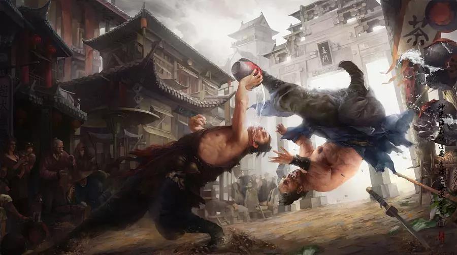 武松醉打蒋门神