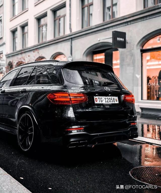 实拍 | 全新奔驰-AMG GLC 63S ,这款SUV真不是一般的猛!