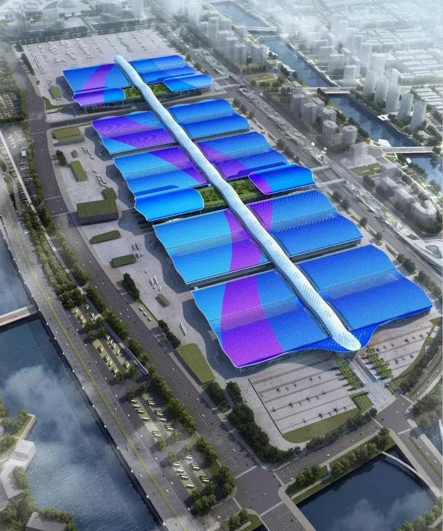 全球最大会展中心钢结构封顶,创八项世界第一!