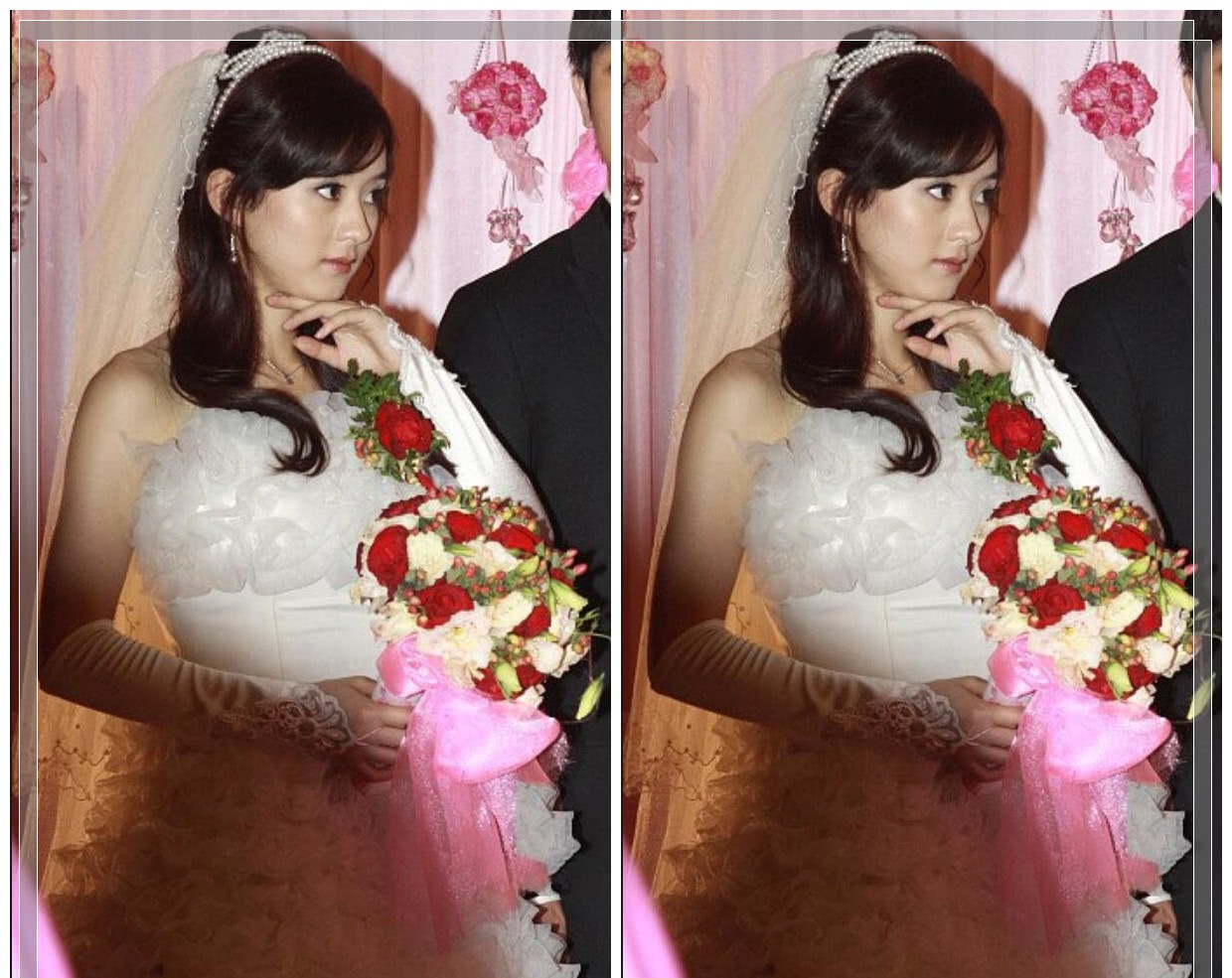 赵丽颖现在的结婚照