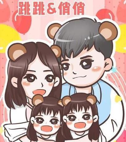 张杰晒出一家四口照片,当了妈妈的谢娜眼神中