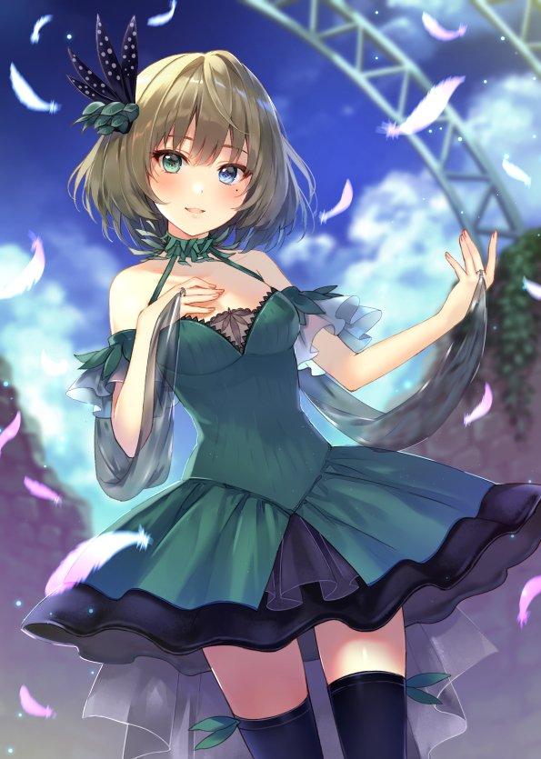二次元《琉璃头短发》女神动漫图片