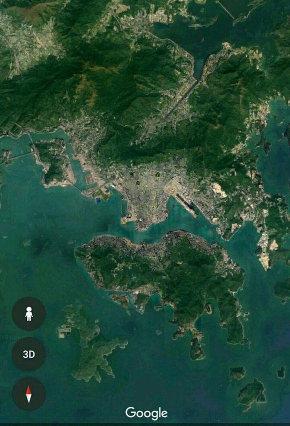 香港基本都是山窝 完全是一座山城 却发展成了国际大都市