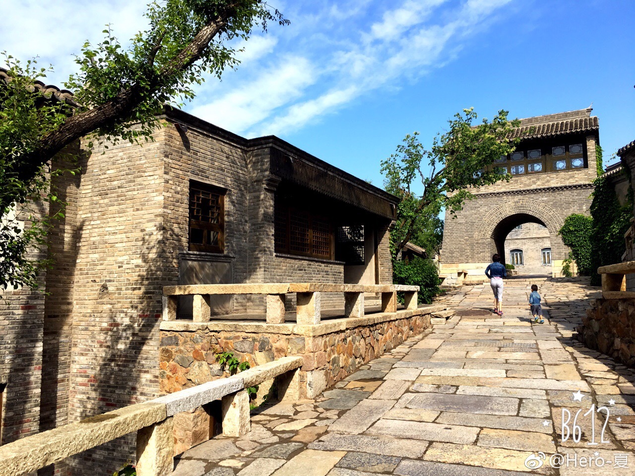 雨后古北水鎮(zhèn)的清晨 人跡罕至 雨后古北水鎮(zhèn)的清晨 人跡罕至