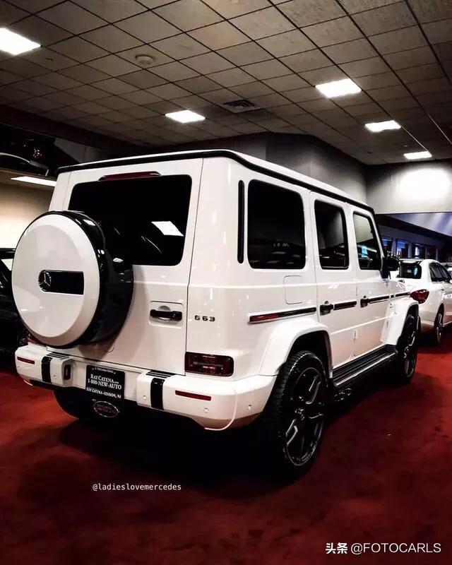 实拍|全新奔驰AMG G63 北极白,专治各种不服,搞台不?