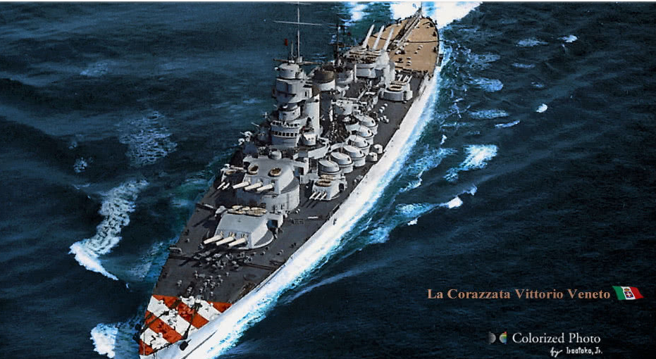 直击二战时期各国大型战舰,日本一款战舰排水