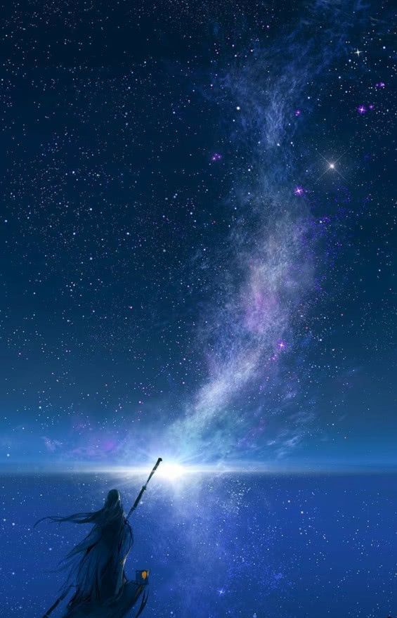 神仙 星空 壁纸 把对你的喜欢 碾碎了藏在所有